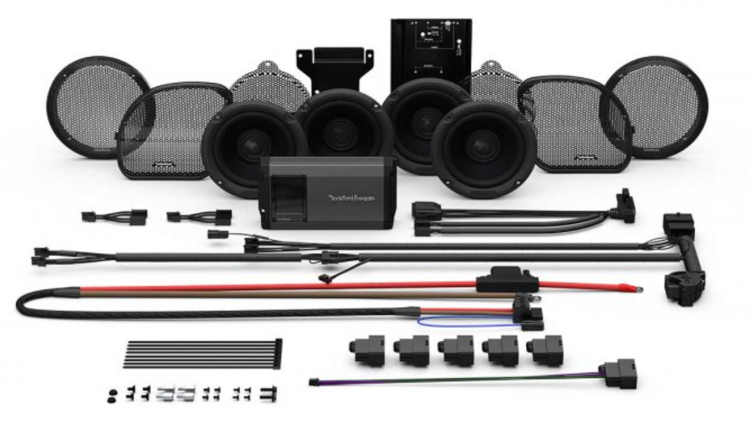 Rockford Fosgate 2014+ Harley-Davidson Ultra Stage-2 Kit (Gen-3)