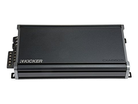 KICKER - CXA660.5 4x75-Watt 4-Channel Full-Range Amp w/300-Watt Class D Subwoofer Channel