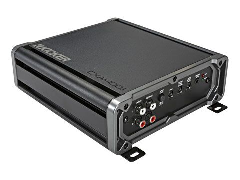 KICKER - CXA400.1 400-Watt Mono Class D Subwoofer Amplifier
