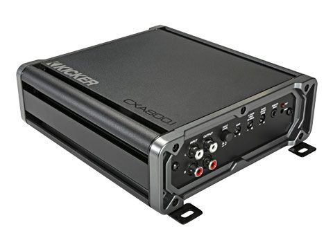 KICKER - CXA800.1 800-Watt Mono Class D Subwoofer Amplifier