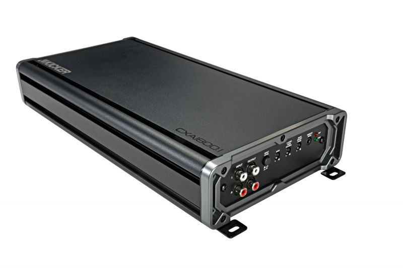 KICKER - CXA1800.1 1800-Watt Mono Class D Subwoofer Amplifier