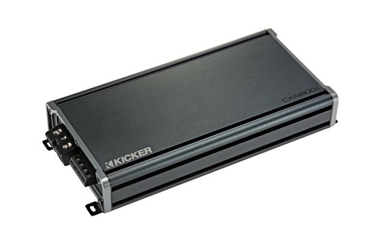 KICKER - CXA1800.1 1800-Watt Mono Class D Subwoofer Amplifier